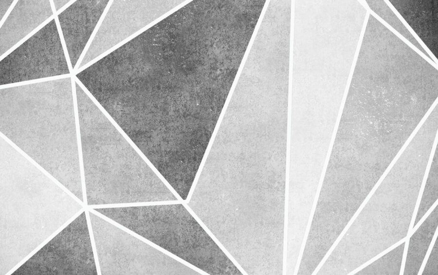 Ein grauer und weißer Hintergrund mit weißen Linien