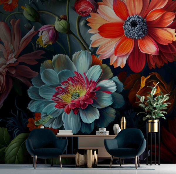 Vibrant blossoms in stunning colors