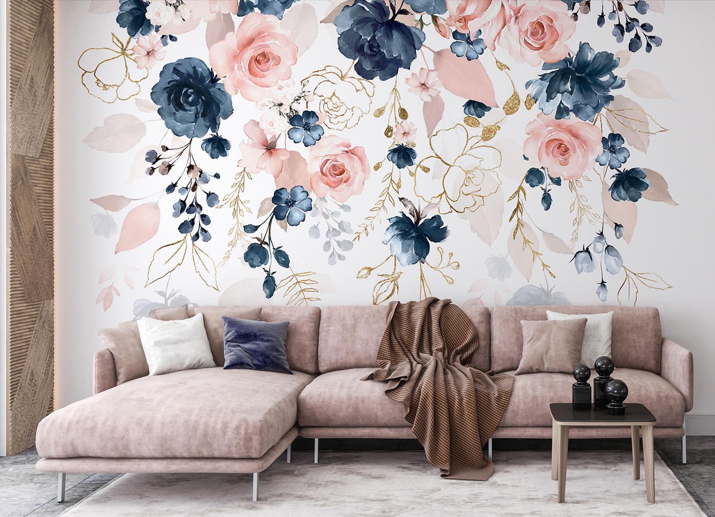 Delicate floral arrangement in pastel hues Delicate floral arrangement in pastel hues