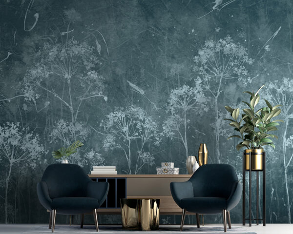 Künstlerisches Blumendesign auf strukturiertem Hintergrund Künstlerisches Blumendesign auf strukturiertem Hintergrund