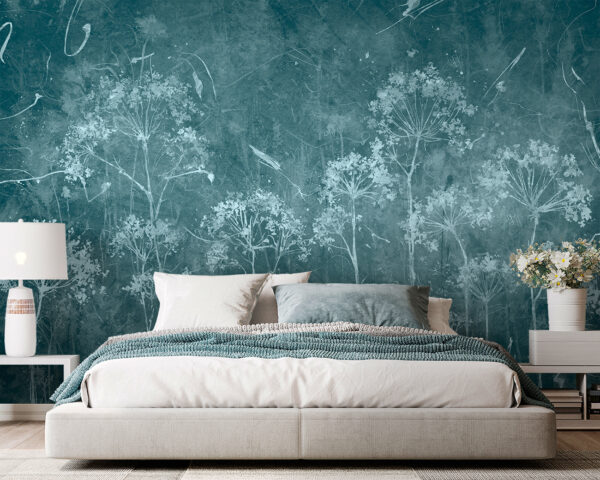 Künstlerisches Blumendesign auf strukturiertem Hintergrund Künstlerisches Blumendesign auf strukturiertem Hintergrund