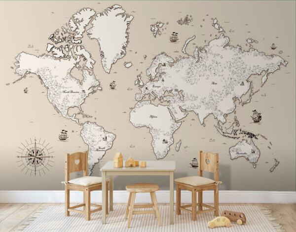 Karte der Welt Karte der Welt