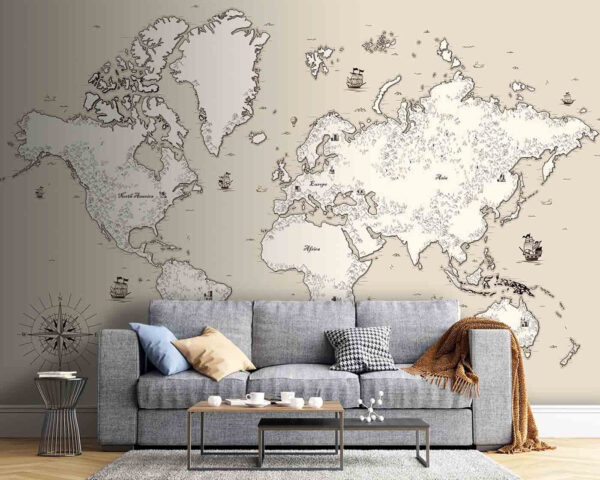 Karte der Welt Karte der Welt