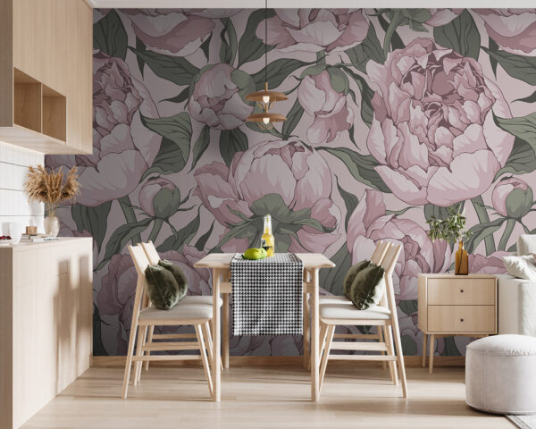 Muster aus rosa Blumen Muster aus rosa Blumen