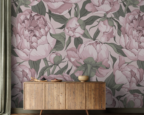 Muster aus rosa Blumen Muster aus rosa Blumen