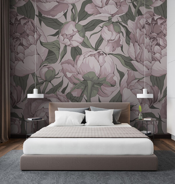 Muster aus rosa Blumen Muster aus rosa Blumen