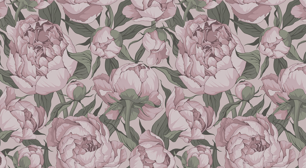 Muster aus rosa Blumen Muster aus rosa Blumen