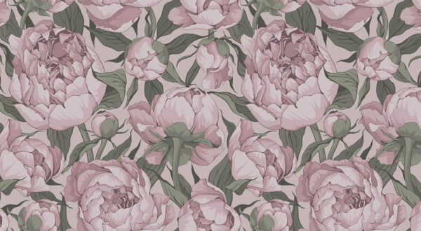 Muster aus rosa Blumen Muster aus rosa Blumen