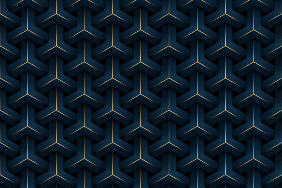 Strukturiertes geometrisches Muster in dunklen Farbtönen Strukturiertes geometrisches Muster in dunklen Farbtönen