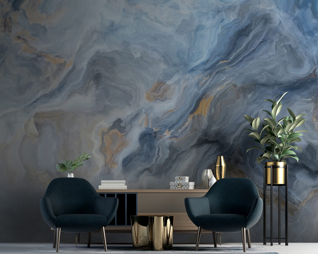 Dreamlike swirls of color and texture