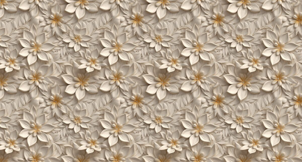 Wallpaper with flowers