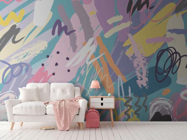 Bunte Farbspritzer Bunte Farbspritzer