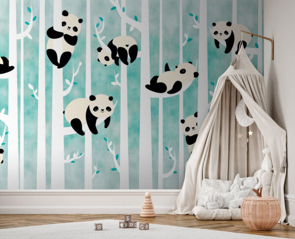 Pandas auf einem Baum Pandas auf einem Baum