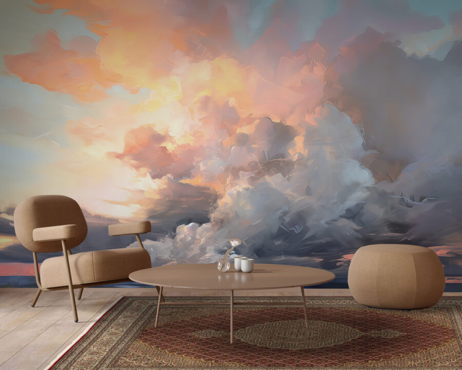 Bunte Wolken am Himmel Bunte Wolken am Himmel