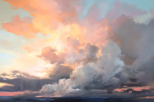 Bunte Wolken am Himmel Bunte Wolken am Himmel