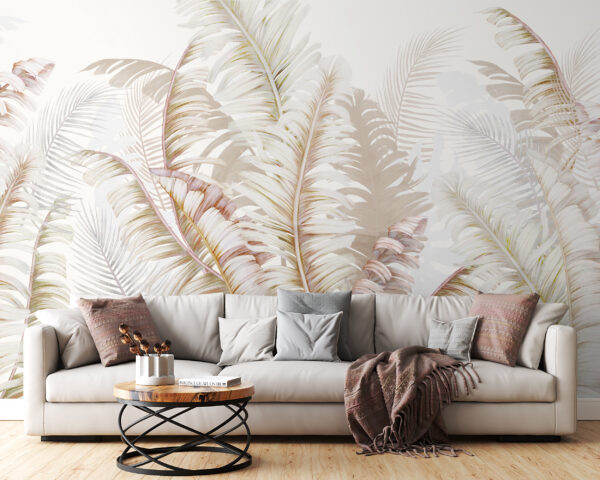 Soft foliage in delicate tones Soft foliage in delicate tones