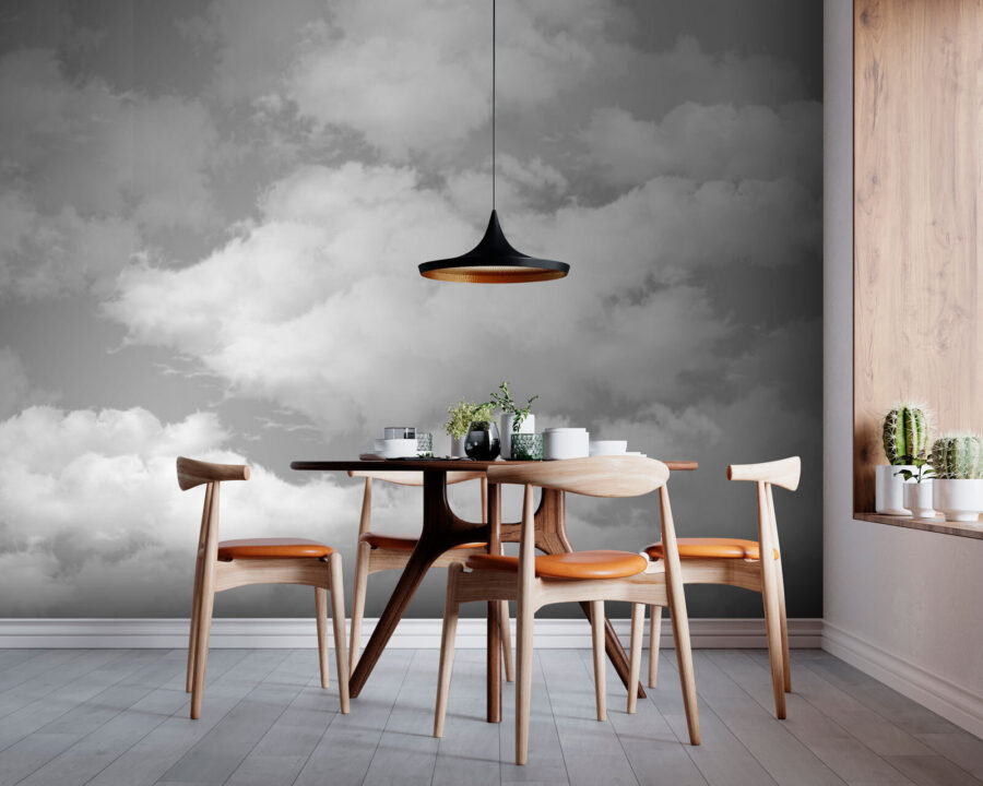 Gruppe von Wolken am Himmel