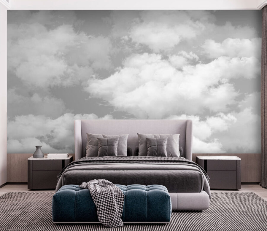 Gruppe von Wolken am Himmel