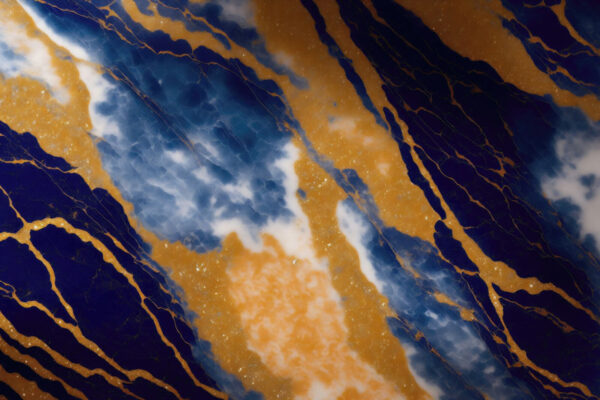 Schöne blaue und orangefarbene Muster. Schöne blaue und orangefarbene Muster.