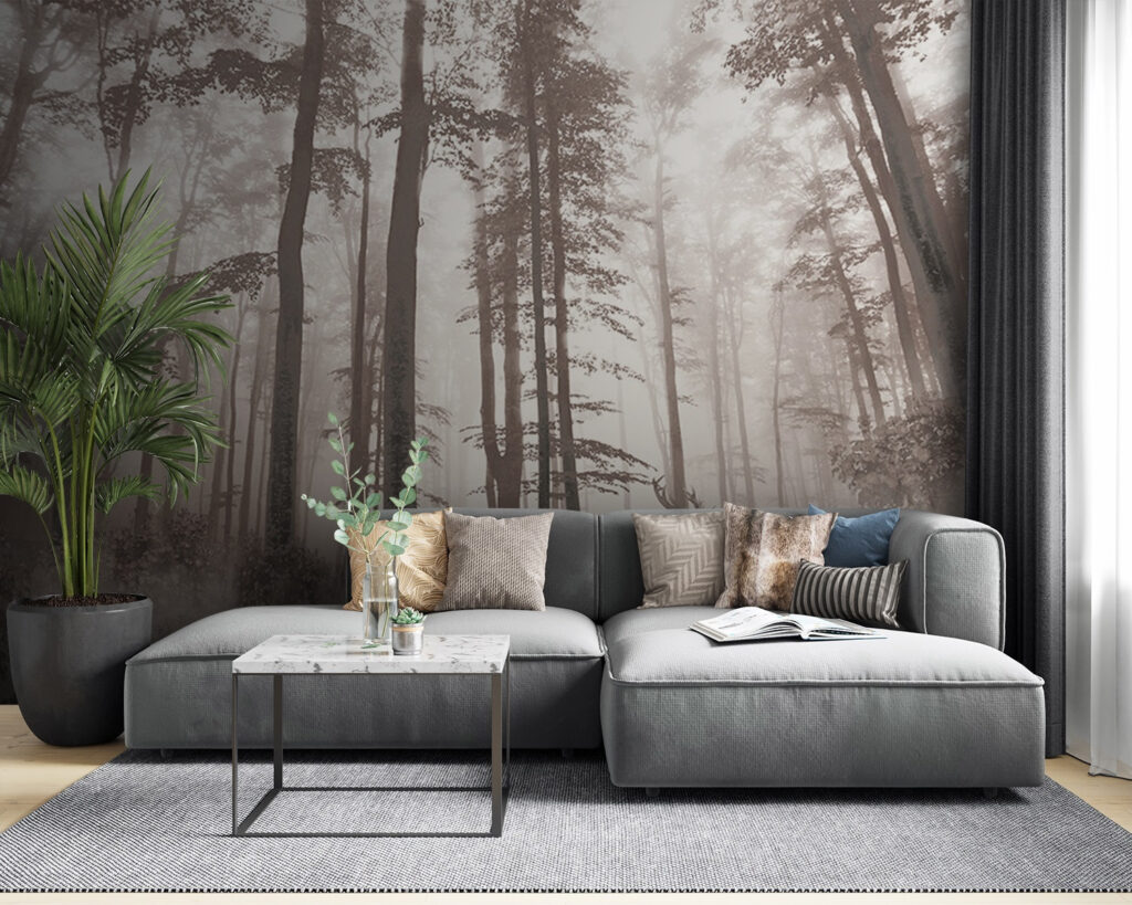 u93893pig53m 1024x819 - Gruppe von Hirschen in einem Wald - tegory