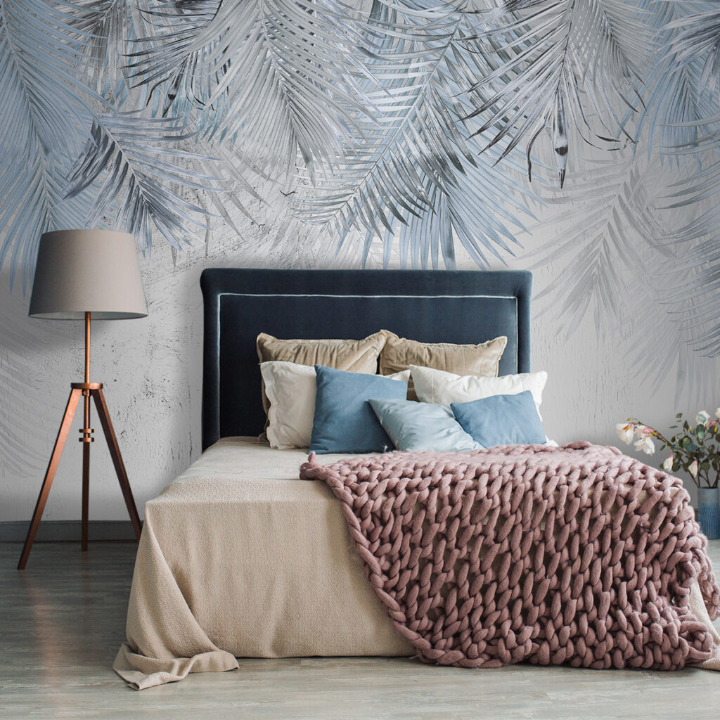 A group of leaves on a white surface