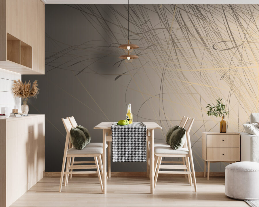 Abstrakte Linien auf einem weichen Hintergrund Abstrakte Linien auf einem weichen Hintergrund