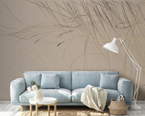 Abstrakte Linien auf einem weichen Hintergrund Abstrakte Linien auf einem weichen Hintergrund