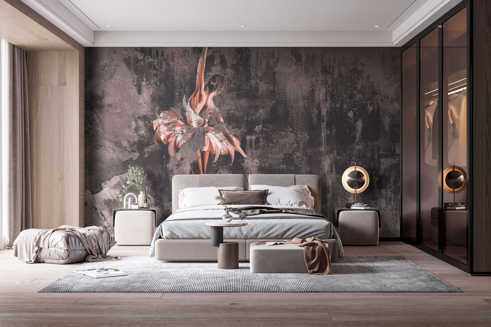 Painting of a woman dancing