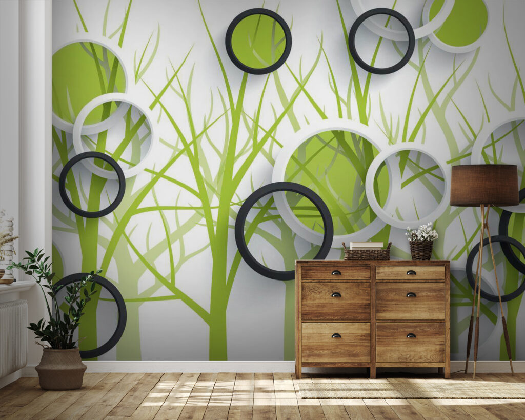 Tapete mit Kreisen und Bäumen u78082pig41 1024x819 - Tapete mit Kreisen und Bäumen - tegory