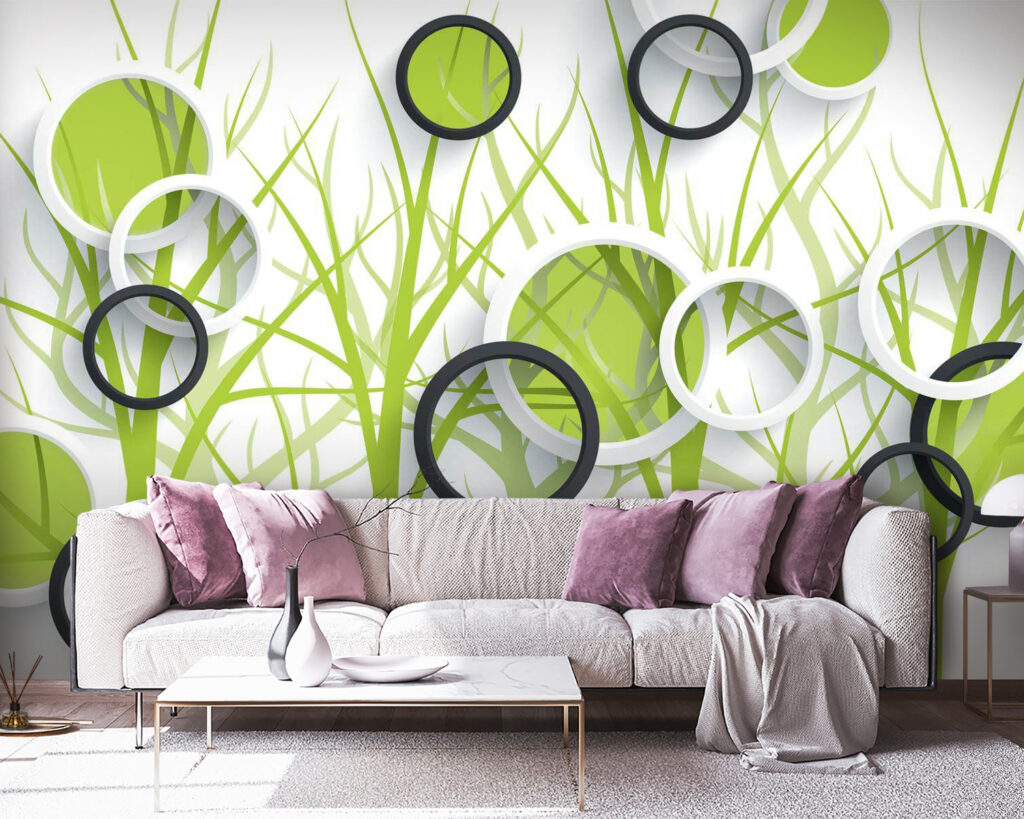 Tapete mit Kreisen und Bäumen u78082pig38 1024x819 - Tapete mit Kreisen und Bäumen - tegory