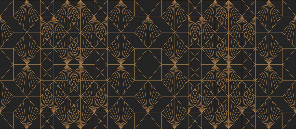 Elegantes geometrisches Metallic-Muster Elegantes geometrisches Metallic-Muster