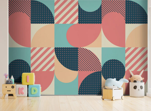 Muster aus geometrischen Formen Muster aus geometrischen Formen