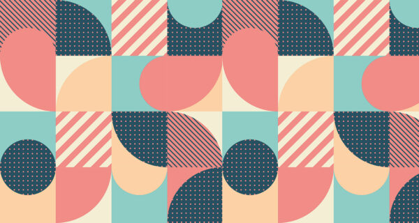 Muster aus geometrischen Formen Muster aus geometrischen Formen