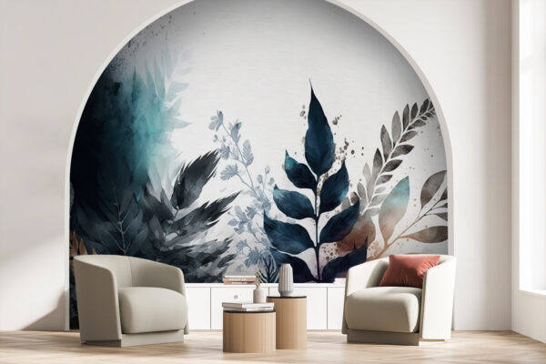 Elegantes abstraktes botanisches Design. Elegantes abstraktes botanisches Design.