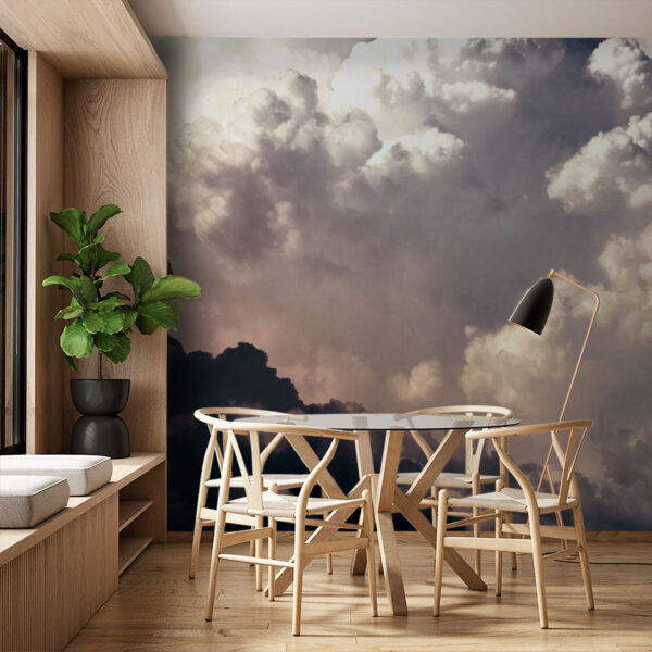 Bewölkter Himmel mit vielen Wolken Bewölkter Himmel mit vielen Wolken