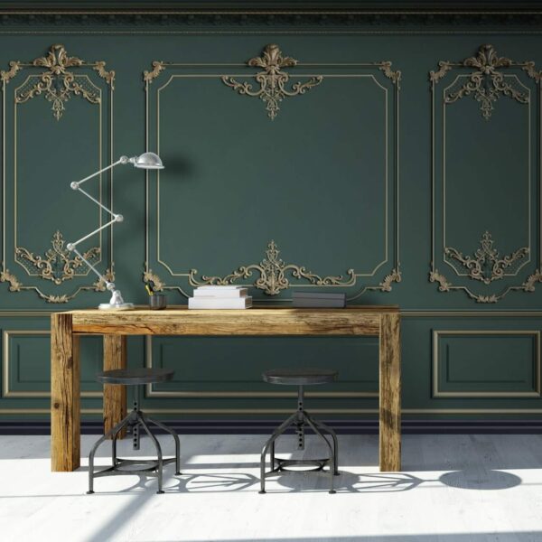Elegante Wandgestaltung mit raffinierten Details Elegante Wandgestaltung mit raffinierten Details