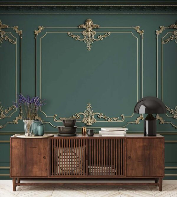 Elegante Wandgestaltung mit raffinierten Details Elegante Wandgestaltung mit raffinierten Details