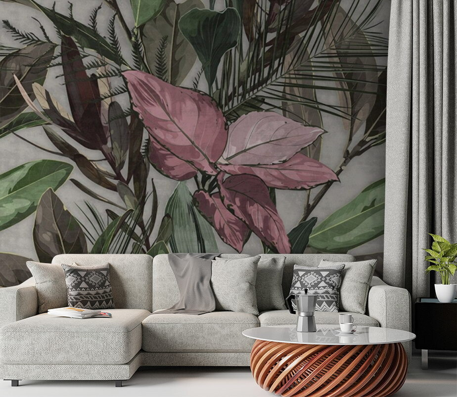 Zarte Blütenblätter inmitten üppigen Grüns. u72443pig1m - Zarte Blütenblätter inmitten üppigen Grüns. - tegory