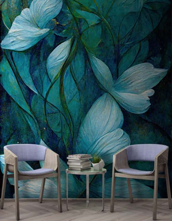Malerei von Blumen und Blättern u72400pih1m 600x772 - Malerei von Blumen und Blättern