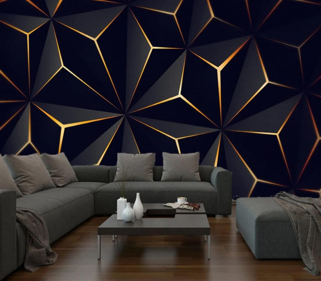 Black triangle pattern