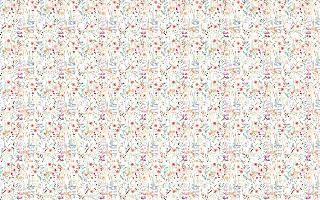 Muster von Blumen und Pflanzen Muster von Blumen und Pflanzen