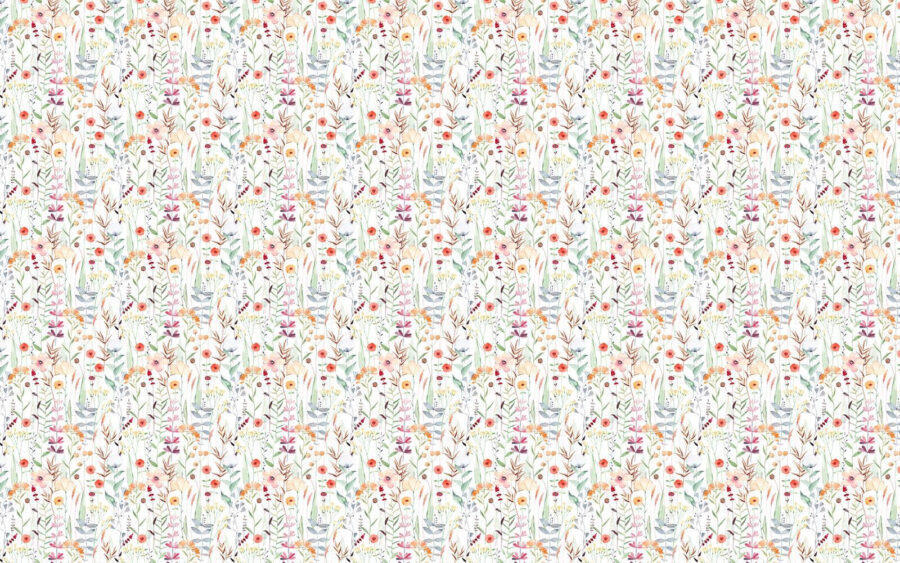 Muster von Blumen und Pflanzen Muster von Blumen und Pflanzen