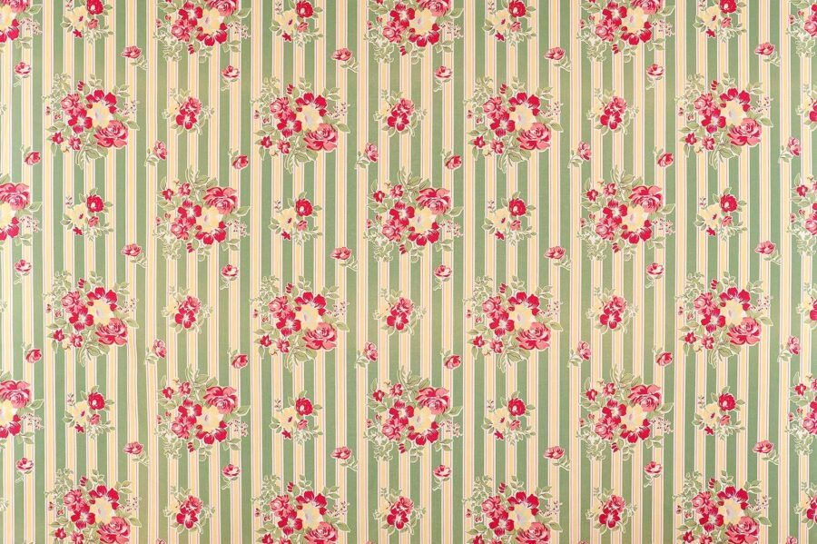 Tapete mit Blumen darauf Tapete mit Blumen darauf