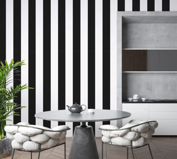 Schwarz-weiß gestreifter Hintergrund Schwarz-weiß gestreifter Hintergrund