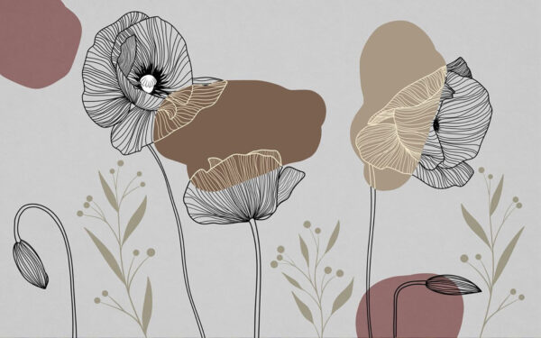 Zeichnung von Blumen und Pflanzen Zeichnung von Blumen und Pflanzen