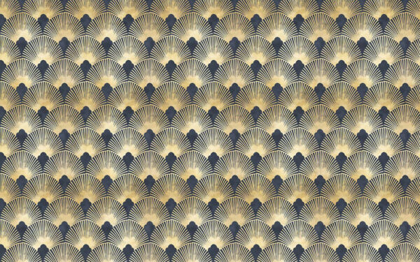 Elegantes symmetrisches Art-Déco-Muster Elegantes symmetrisches Art-Déco-Muster