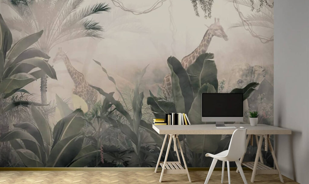 u71250pib1 1024x611 - Giraffen in einem Wald mit Bäumen und Pflanzen - tegory