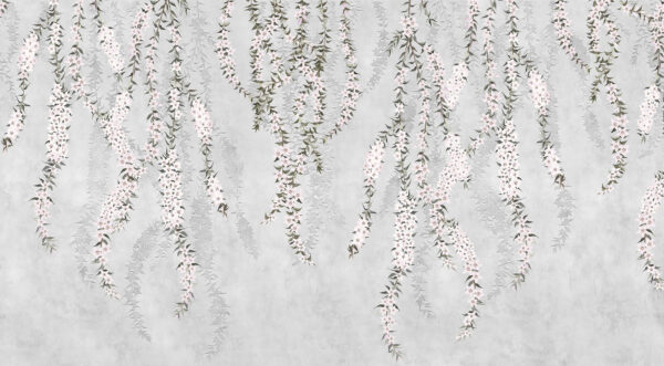 Tapete mit Blumen Tapete mit Blumen