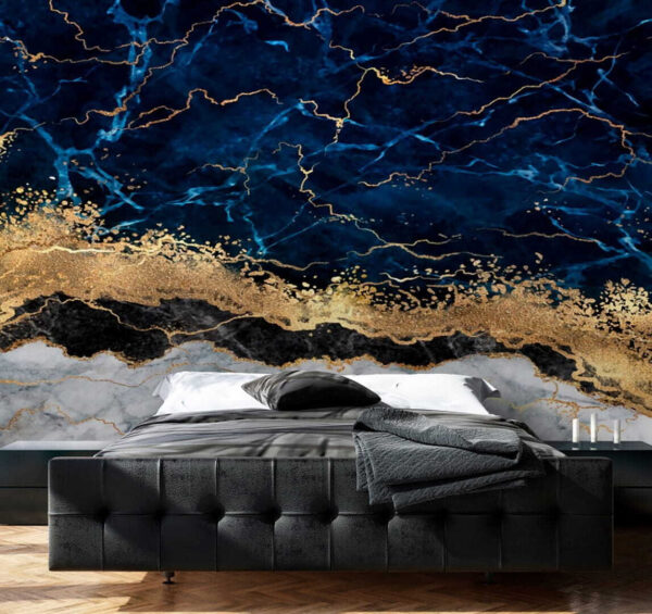 Marmor- und Mineralschichten überschneiden sich Marmor- und Mineralschichten überschneiden sich