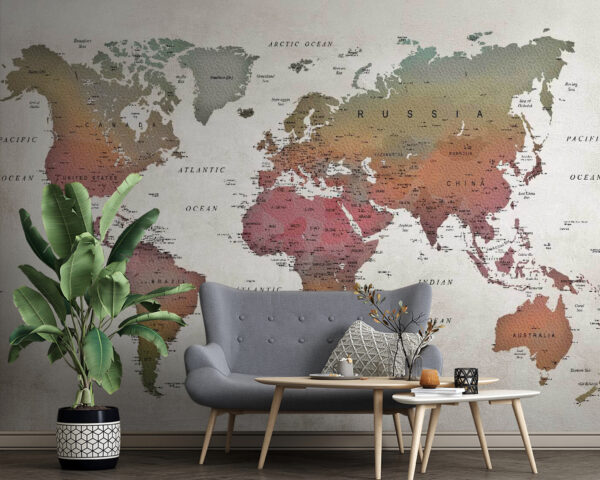 Karte der Welt Karte der Welt